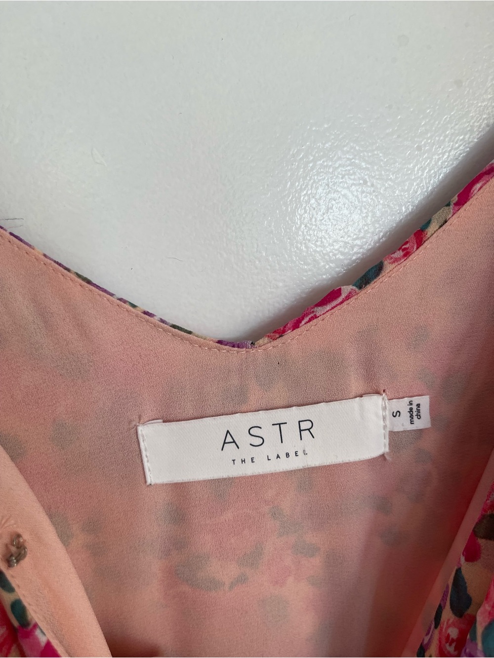 Astr Pink Floral Ruffle Maxi Dress - Picture 4 of 8